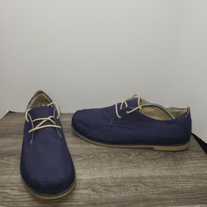 OLUKAI Honolulu Lace Mesh Casual Shoes Blue Comfort Oxfords Men's US 13 /46